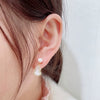 Women's 925 Silver Needle Freshwater Pearl Gourd Earrings