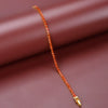 Women's Simple Copper Rhinestone Bracelet With Letter Pattern Fashion Jewelry Fine Crafted Bracelet
