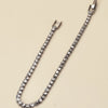 Women's Simple Copper Rhinestone Bracelet With Letter Pattern Fashion Jewelry Fine Crafted Bracelet