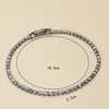Women's Simple Copper Rhinestone Bracelet With Letter Pattern Fashion Jewelry Fine Crafted Bracelet