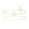 Women's Simple Copper Starfish Waist Chain Fashion Casual Versatile Holiday Style Single Lap Waist Accessory