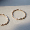 Women's Simple Elastic Freshwater Pearl Drop Shape Bracelet