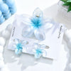 Women's Simple Frosted Frangipanishape Hair Gripper Set