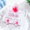 Women's Simple Frosted Frangipanishape Hair Gripper Set