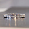Women's Simple Geometric Copper Ring With Zirconia