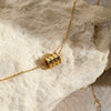 Women's Simple Geometric Electroplated Stainless Steel Oshaped Chain Collarbone Necklace