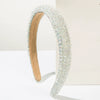 Women's Simple Geometric Plastic And Resin Inlaid Crystal Rhinestone Headband