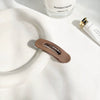 Women's Simple Geometric Plastic Resin Handmade Duckbill Hairpin Clip