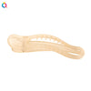 Women's Simple Handmade Plastic Resin Shark Grabber Hair Clip Frosted Duckbill Backofhead Hair Accessory