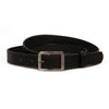 Women's Simple Imitation Leather Belt With Square Alloy Pin Buckle Electroplated Finish Casual Versatile Decorative Belt