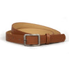 Women's Simple Imitation Leather Belt With Square Alloy Pin Buckle Electroplated Finish Casual Versatile Decorative Belt