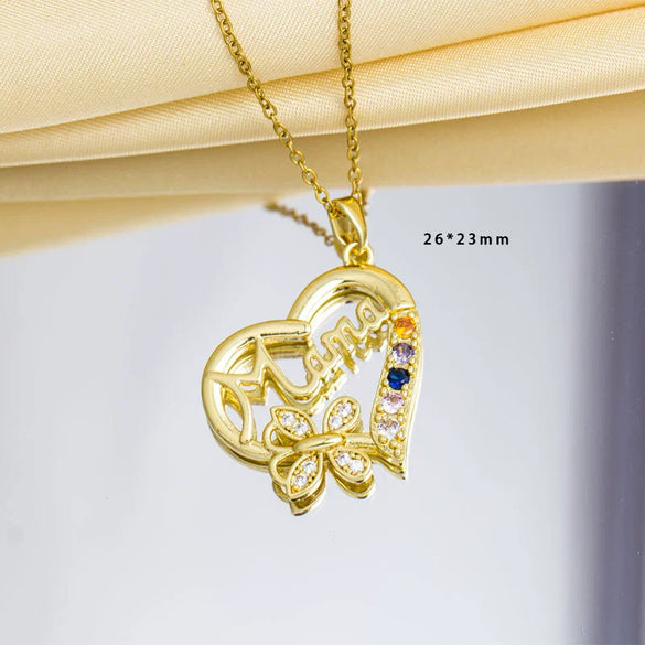 Women's Simple Necklace Copper 925 Silver Pendant O Word Chain Gold Plated Electroplating