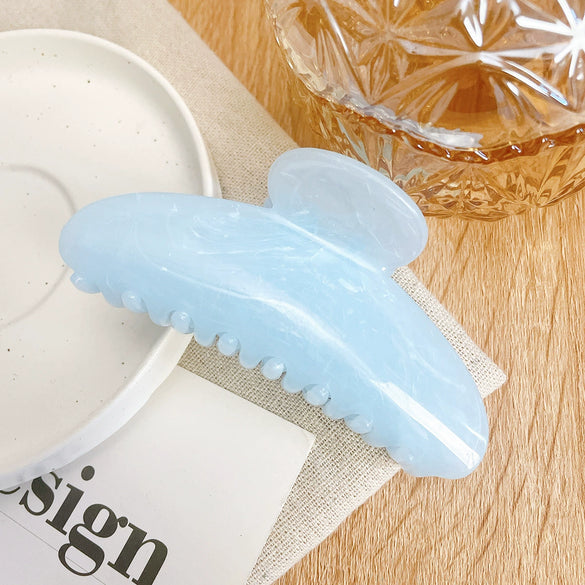 Women's Simple Square Acrylic Handmade Shark Clip Hairpin Headwear