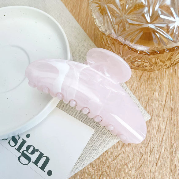Women's Simple Square Acrylic Handmade Shark Clip Hairpin Headwear