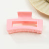 Women's Simple Square Acrylic Handmade Shark Clip Hairpin Headwear