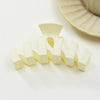Women's Simple Square Acrylic Handmade Shark Clip Hairpin Headwear