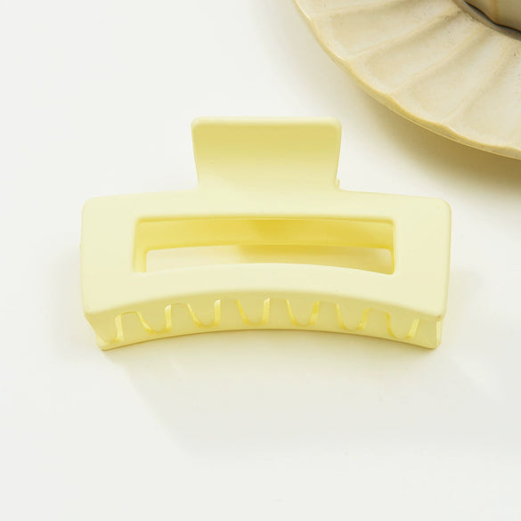 Women's Simple Square Acrylic Handmade Shark Clip Hairpin Headwear