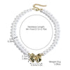 Women's Simple Style Imitation Pearl Bow Bracelet With Electroplating