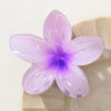 Women's Simple Style Plumeria Clip Hair Accessory With Electroplating Processing