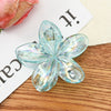 Women's Simple Style Plumeria Clip Hair Accessory With Electroplating Processing