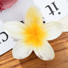 Women's Simple Style Plumeria Clip Hair Accessory With Electroplating Processing