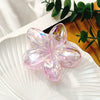 Women's Simple Style Plumeria Clip Hair Accessory With Electroplating Processing