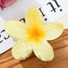 Women's Simple Style Plumeria Clip Hair Accessory With Electroplating Processing