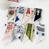 Women's Simulated Silk Long Narrow Decorative Scarf Thin Summer Ribbon Hair Tie And Bag Scarf