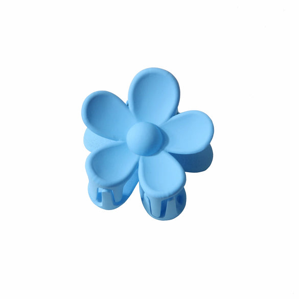 Women's Small Flower Hair Clip Frosted Baking Paint Style Accessories
