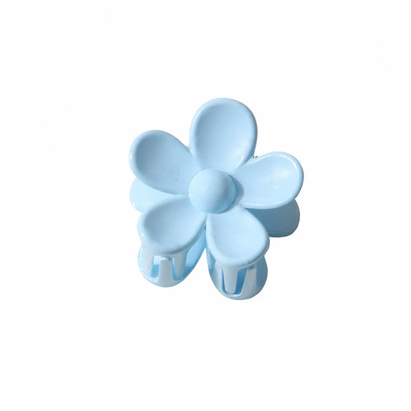 Women's Small Flower Hair Clip Frosted Baking Paint Style Accessories