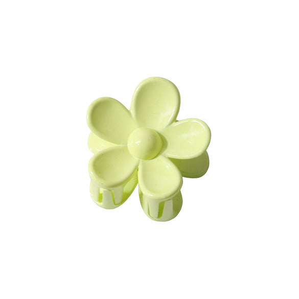 Women's Small Flower Hair Clip Frosted Baking Paint Style Accessories