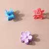 Women's Small Flower Hair Clip Frosted Baking Paint Style Accessories