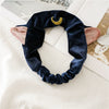 Women's Soft Cute Flannel Cat Ear Face Wash Headband With Animal Zodiac Pattern