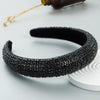 Women's Sponge Headband With Diamond Geometric Style