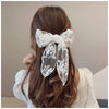 Women's Spring Mesh Bow Hairpin Purely Handmade Accessories