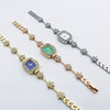 Women's Square Alloy And Stainless Steel Bracelet Quartz Watch Light Luxury Casual Style