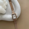 Women's Square Alloy Case Leisure Style Watch
