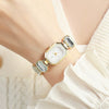 Women's Square Alloy Quartz Watch Light Luxury Niche Elegant Fashion Style