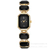 Women's Square Alloy Quartz Watch Light Luxury Niche Elegant Fashion Style