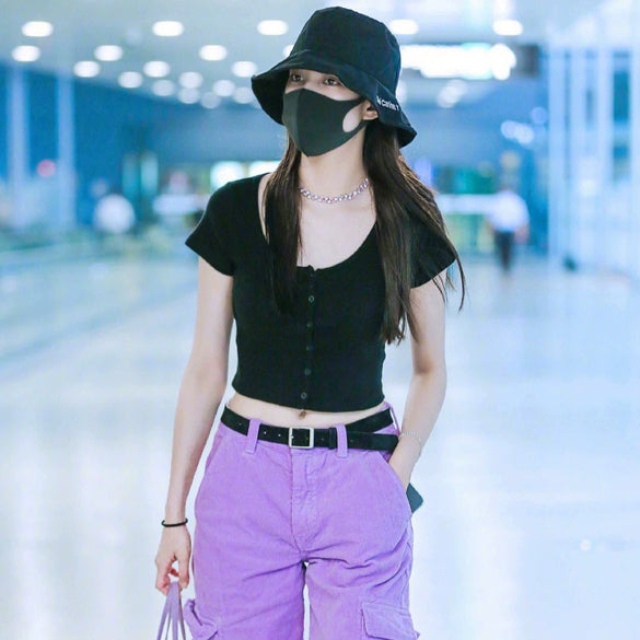 Women’s Square Pin Buckle Belt In Imitation Leather With Patent Leather Finish Sweet Casual Belt Decoration