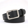 Women’s Square Pin Buckle Belt In Imitation Leather With Patent Leather Finish Sweet Casual Belt Decoration