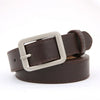 Women’s Square Pin Buckle Belt In Imitation Leather With Patent Leather Finish Sweet Casual Belt Decoration