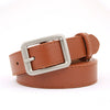 Women’s Square Pin Buckle Belt In Imitation Leather With Patent Leather Finish Sweet Casual Belt Decoration