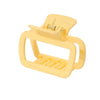 Women's Square Shark Hair Clip Fashion Geometric Style Baking Paint