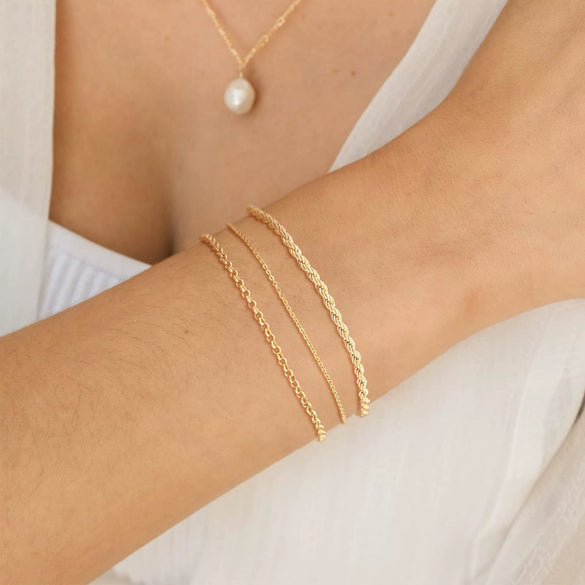 Women's Stackable U Shape Bracelet Adjustable Stainless Steel Gold Tone Geometric Electroplated Fashion Jewelry