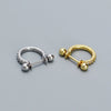 Women's Stacked Ear Bone Nail Ear Jewelry S925 Silver Geometric Electroplated
