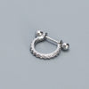 Women's Stacked Ear Bone Nail Ear Jewelry S925 Silver Geometric Electroplated