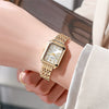 Women's Stainless Steel And Alloy Quartz Casual Watch With Round Dial
