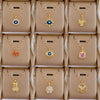 Women's Stainless Steel And Copper Necklace With Geometric Pattern And Electroplating Treatment