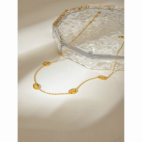 Women's Stainless Steel And Titanium Steel Geometric Electroplated Necklace Jewelry Accessories
